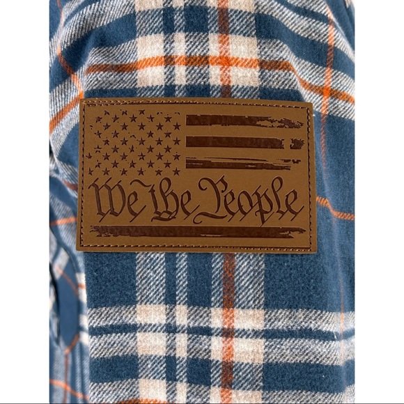 Howitzer Style Men's Button Down Hoodie Flannel Squad Military Grunt - Picture 7 of 11